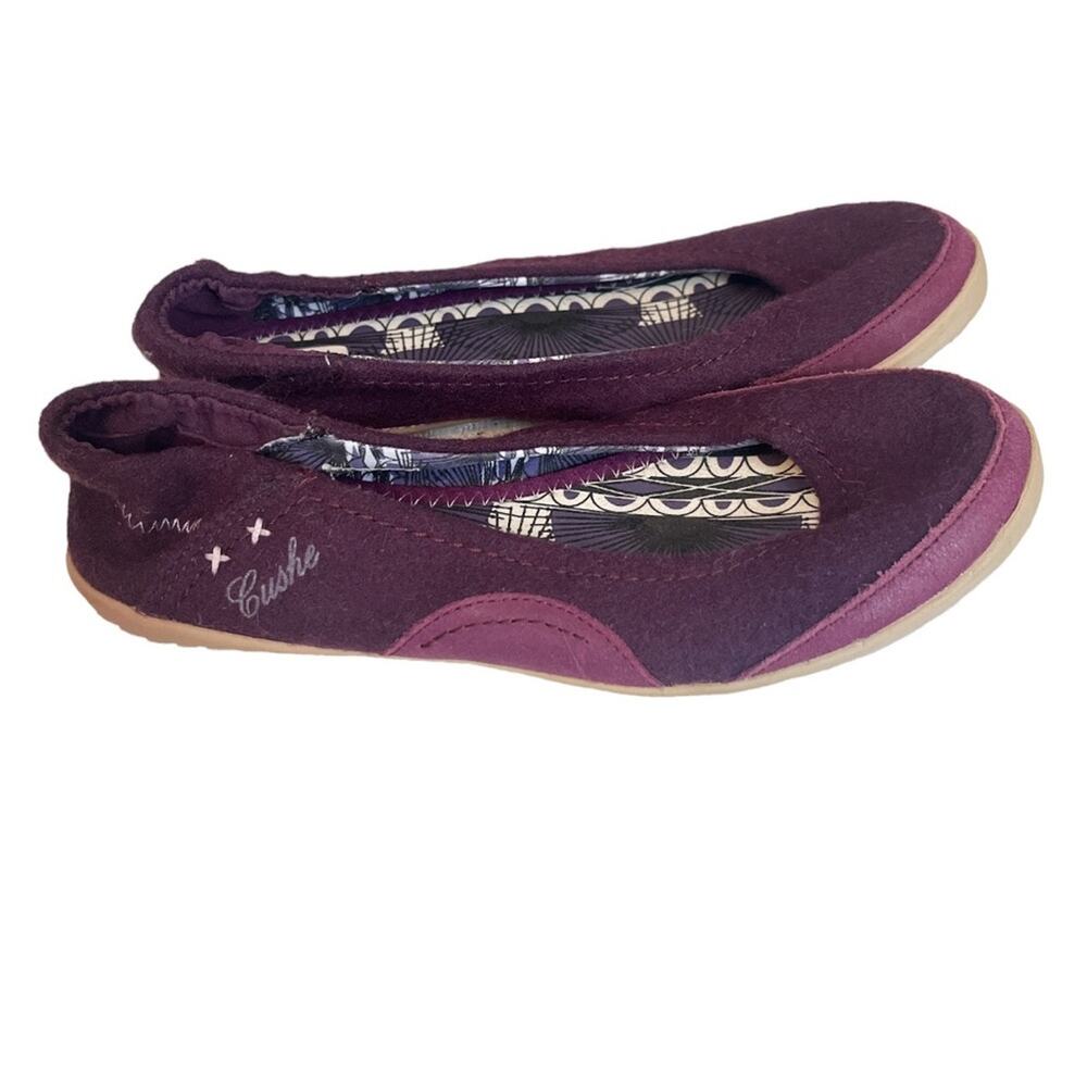 Cushe Re Vive Purple Fabric Flats